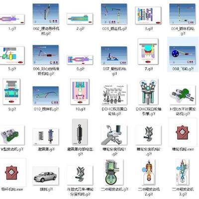 机械工程师:一次凑齐5000个机械原理动图