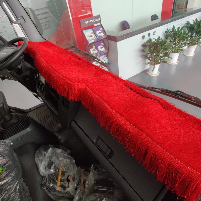 庆铃m100m600仪表台垫五十铃kv100kv600巨咖700p100p600p避光垫