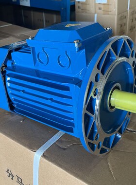 YS90L4 1500W4极三相异步电动机380v b5b3b14立卧式法兰 铝壳电机