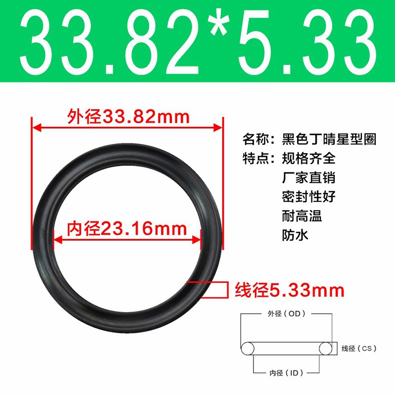星型圈X型圈内21.59/23.16/24.77/26.C34/27.94/28.17/29.51*5.33