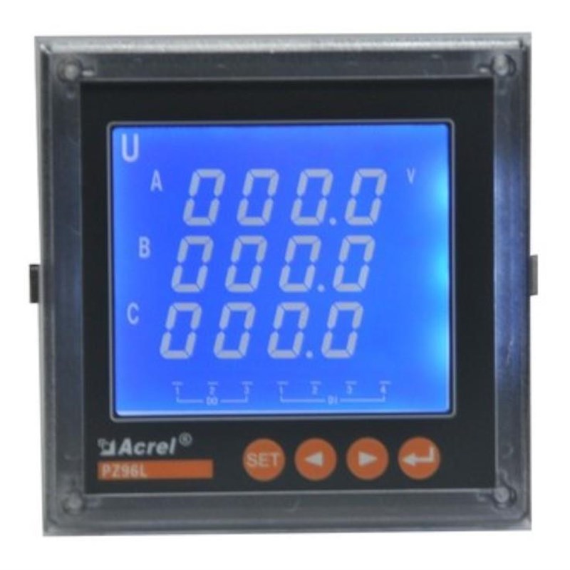 PZ96L-AV3/KCM三相电压表3V可编程交流采样LCD开关量报警