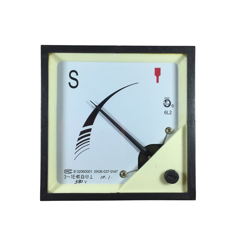6l2-s同步表交流电压表100v 380v指针相续表测试