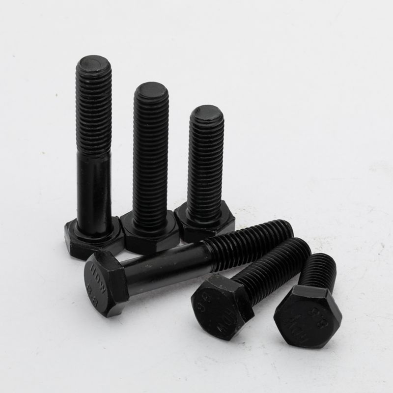 GB5783/5782 发黑8.8级外六角螺丝螺栓六角头加长M16M18M20M24