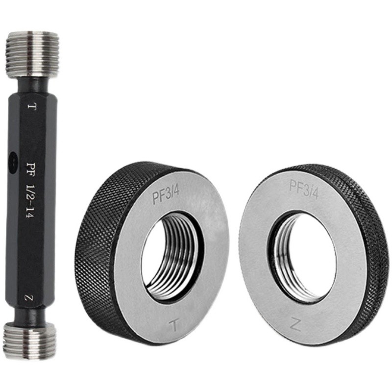 直管螺纹塞规环规PF1/8 1/4r G3/8 G1/2 G3/4 7/8 G1寸1 1/4通止