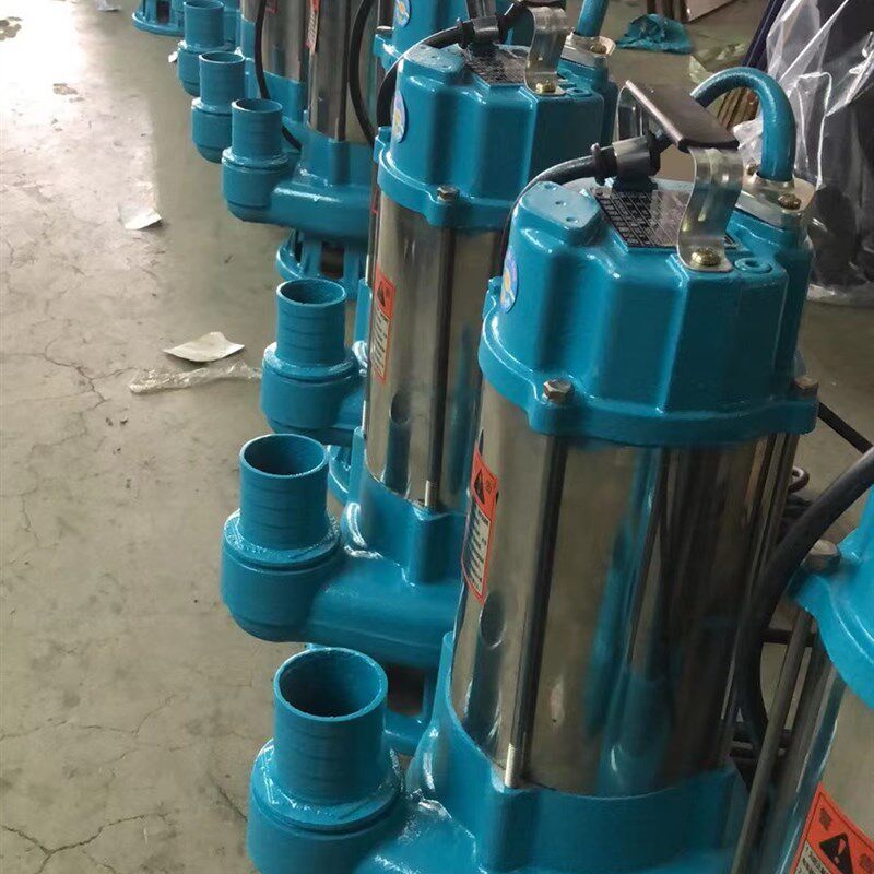 WQAS型220V家用农用不锈钢切割排污泵污水泵潜水泵抽水机井用抽粪