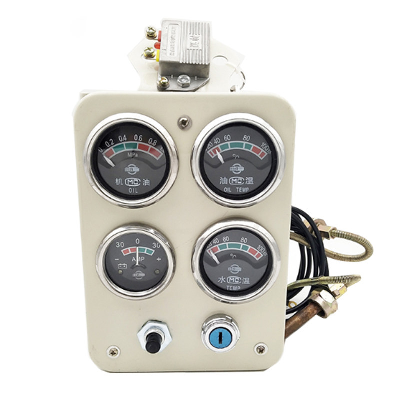 潍坊柴油机发电机组仪表盘总成 R4105ZD仪表箱 R6105仪表总成24V