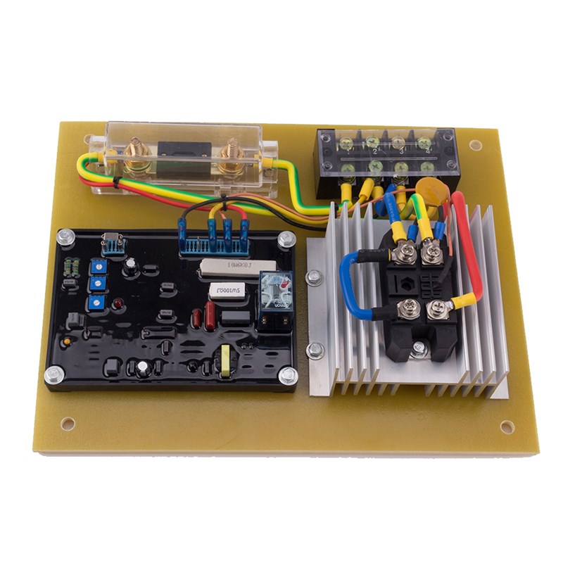 SAVRH100A有刷发电机AVR调压板快修板励磁调节器无副绕组发电机