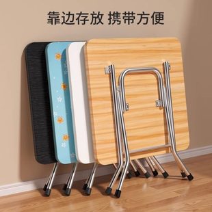小方桌屋方桌出租正方形折叠桌卧室吃饭桌户外摆摊宿舍饭桌子家用