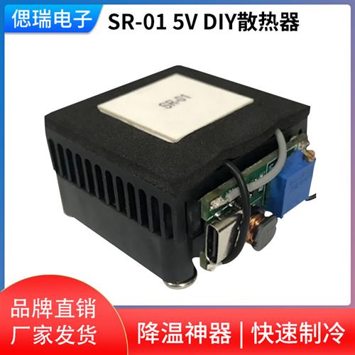 SR-01 DIY手机散热器制冷器半导体制冷片静音平板降温神器5V40*40