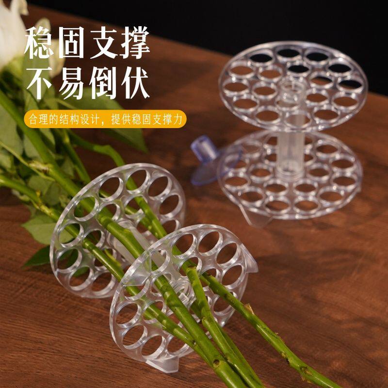 欧式复古高颜值透明玻璃花瓶万能水培法式插花艺术器具