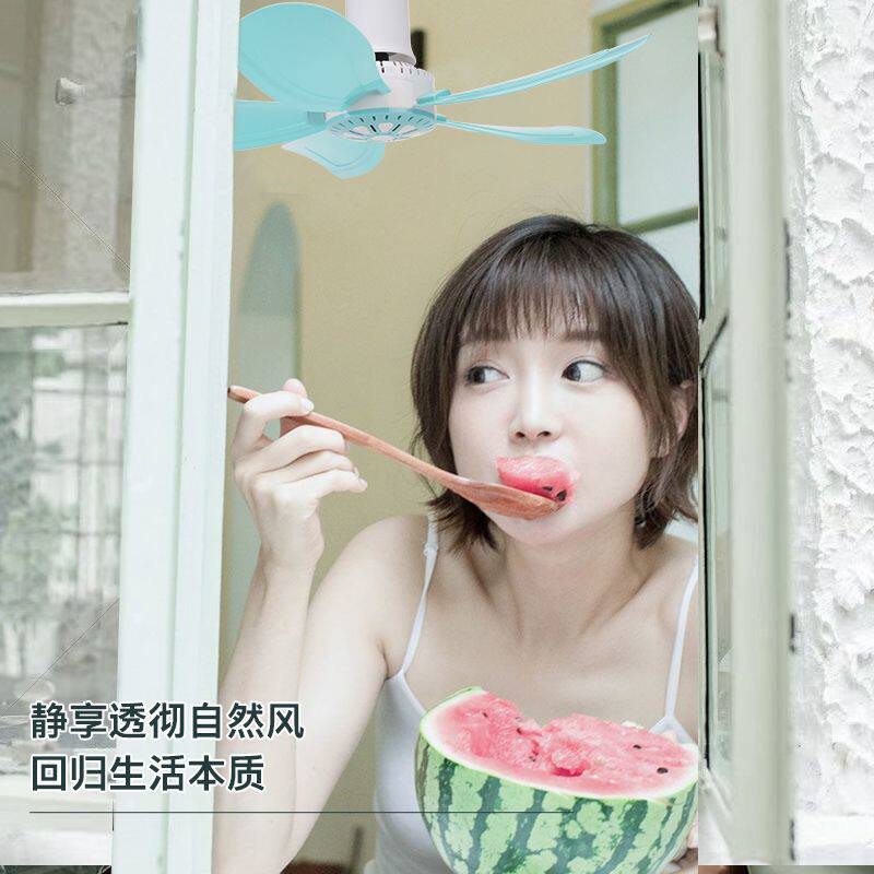 小吊扇床上蚊帐小风扇大风力吊顶吊扇风扇宿舍专用小型电风扇家用
