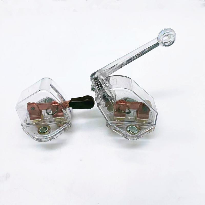 手动透明闸刀式电源货车防漏电瓶总闸货车断电开关支架电源总开关