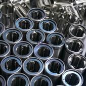 直线轴承LMF 圆法兰 钢保持架 加长