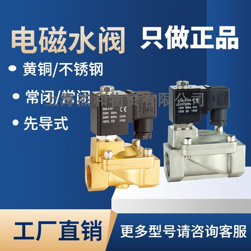 先导电磁阀RSP-10/15/20/25/32/40/50全铜/不锈钢先导电磁阀