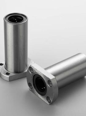 椭圆法兰直线轴承LMH 6 8 10 12 13 16 20 25 30 35 40 L UU加长