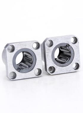 耐高温耐腐蚀钢保法兰直线轴承LMK8GA 10 12 16 20 25 30 35 40