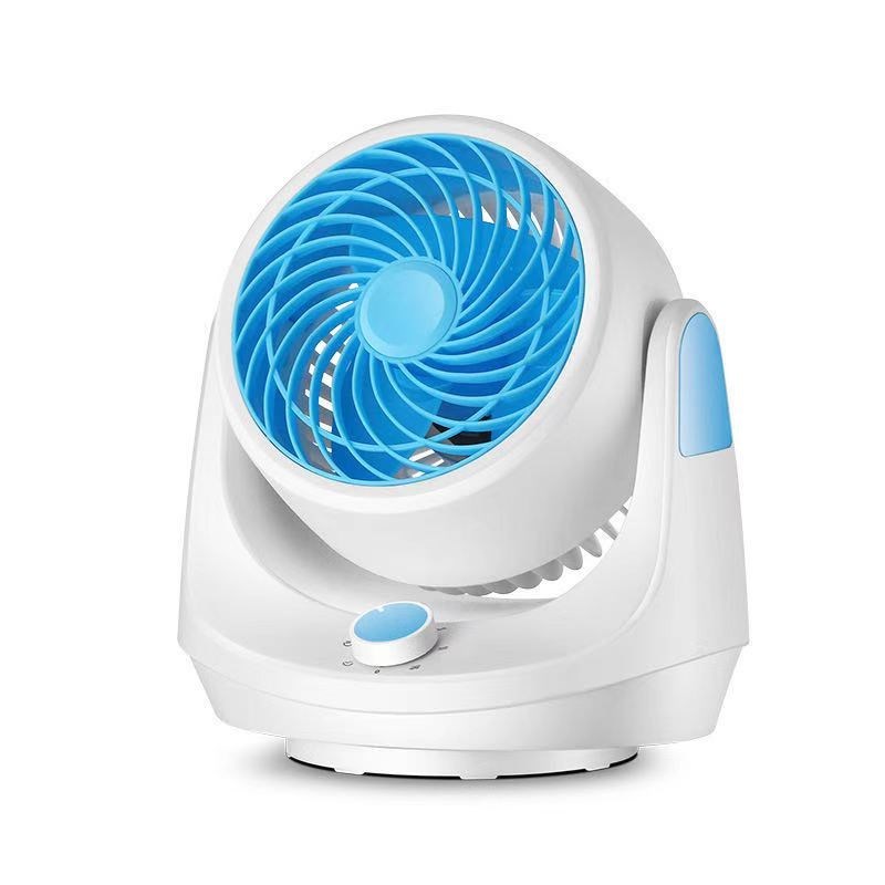 骆马特空气循环扇家用小型台扇可摇头F静音风扇宿舍桌面学生电风