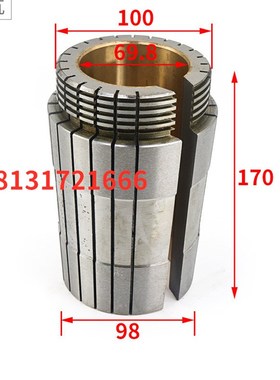 桂北磨床厂M7163 M7p140 M7150M7160主轴轴瓦铜瓦转子平面磨床配