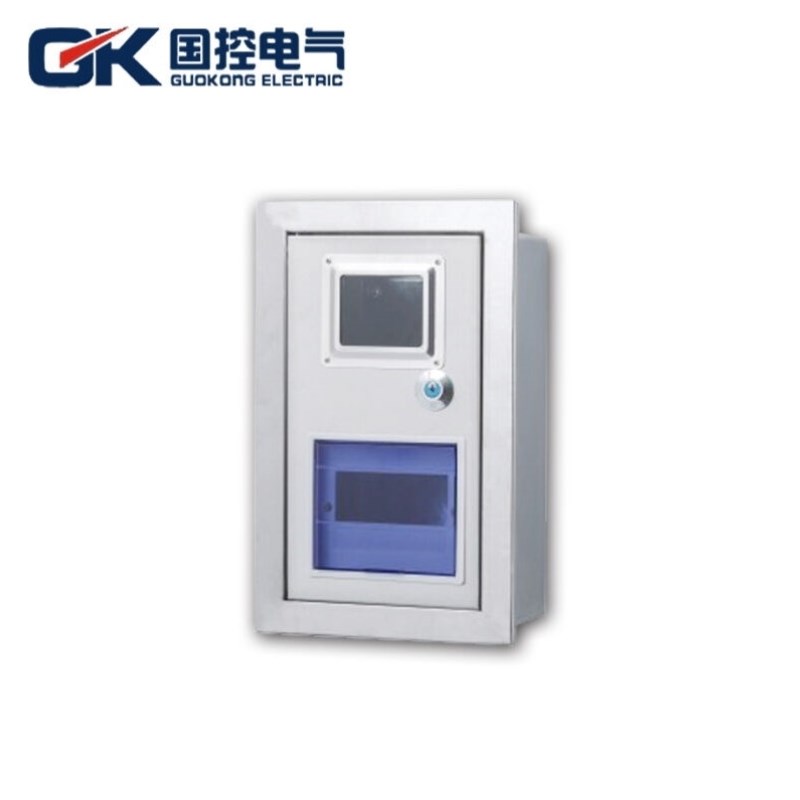 不锈钢配电箱PZ40电表照明1户户内2z50*400*140带6回路PZ40单户6