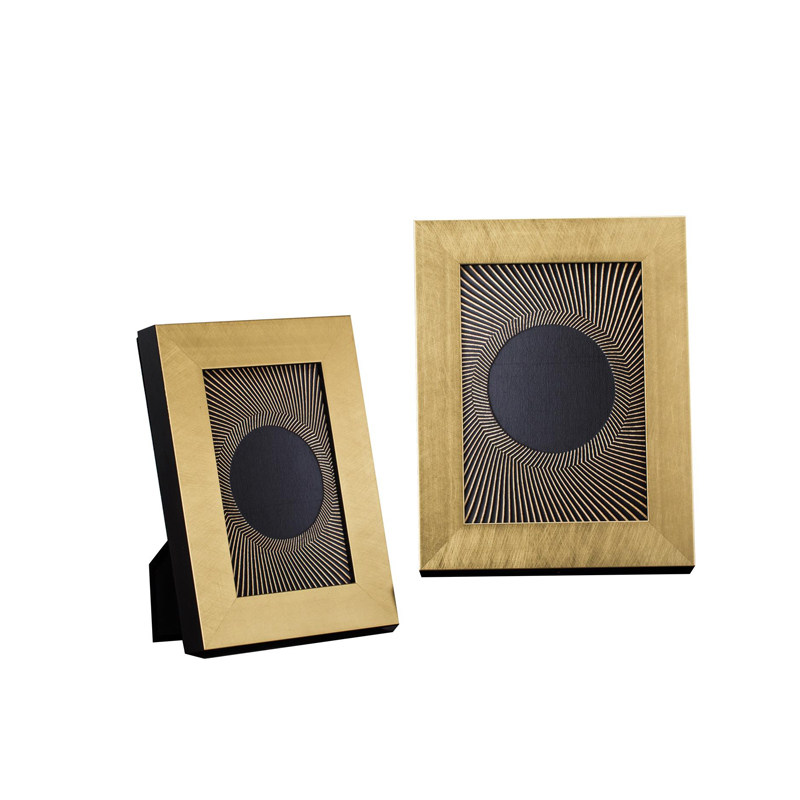 现代简约实木金色6寸7寸10寸相框摆台样板N房间卧室客厅床头柜饰,家居饰品,装饰摆件,淘宝优惠券,粉丝福利购,淘宝优惠卷