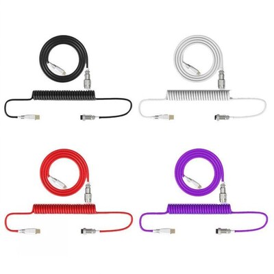 Keycap Link Line Keyboard Data CableH Coiling Mechanical Avi