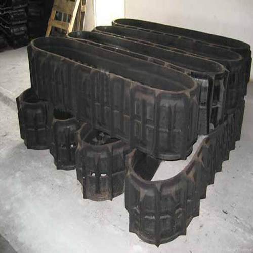 液压挖掘机橡胶履带,挖掘机橡胶履带厂家橡胶履带