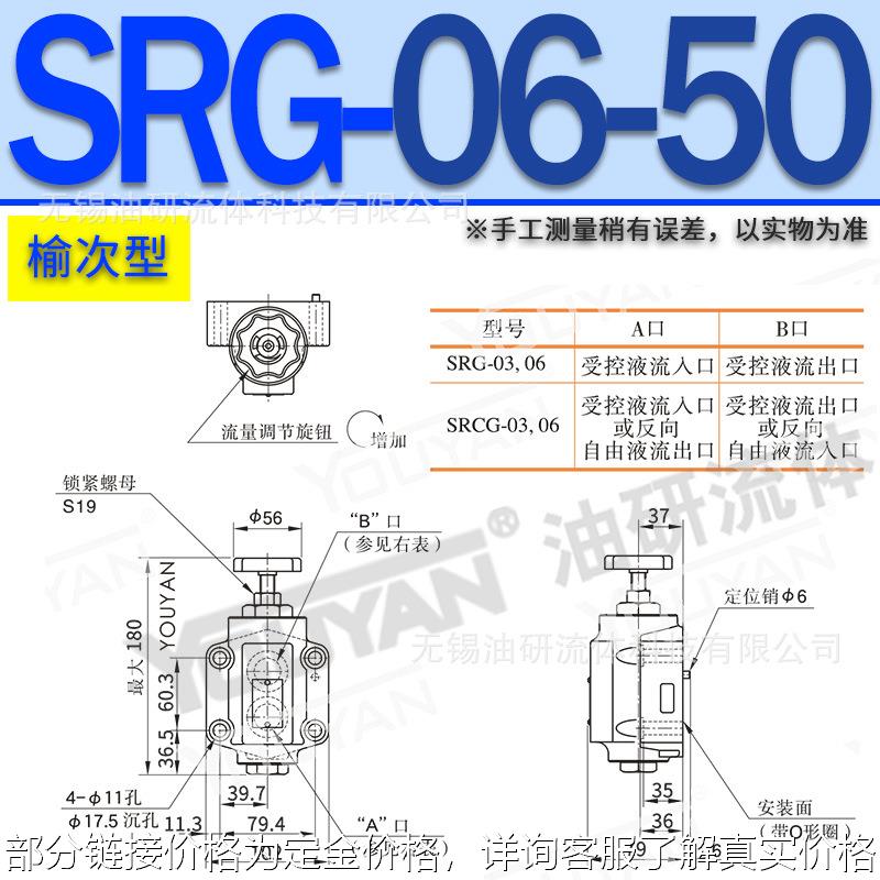 SRG单向阀SRT SRCG SRCT SRT CRT CRNG CRG-03-06-10-04 05 35 50 搬运/仓储/物流设备 起重葫芦 原图主图