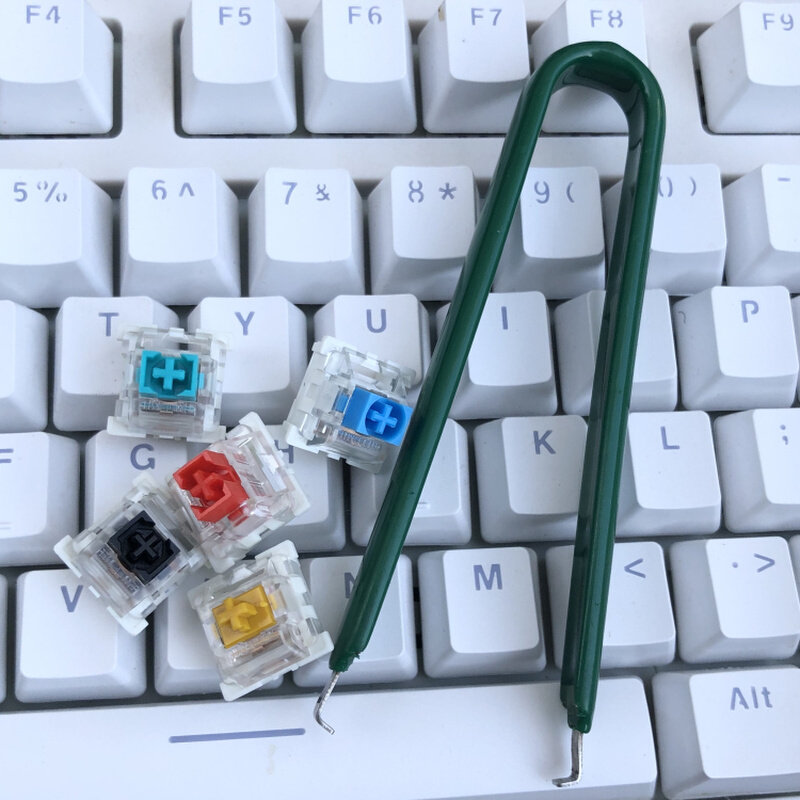 机械键盘换轴拔轴工具 加硬钢质拔轴器客制化热插拔起轴器diy夹