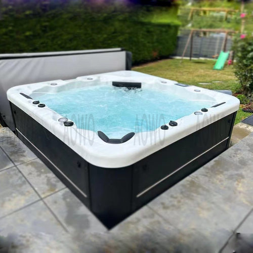 5人亚克力户外按摩冲浪浴缸水疗spa浴缸别墅游游花园jacuzzi浴缸