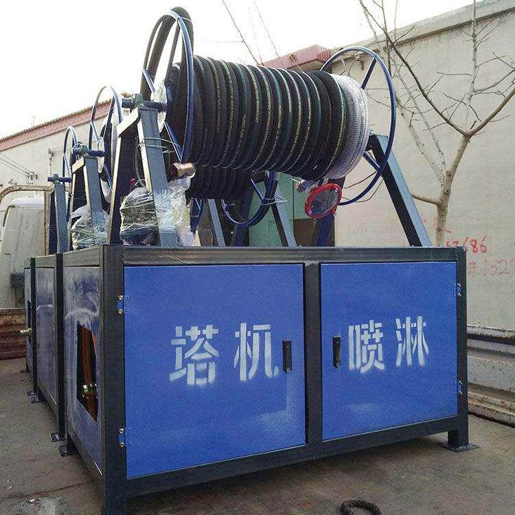 建筑工地塔吊喷淋设备降尘塔机喷淋除尘降温高空塔机造雾喷淋
