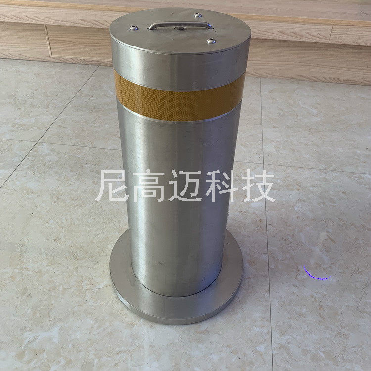 厂家直销移动式车档不锈钢移动路桩可拆卸车止柱活动手提挡车地庄