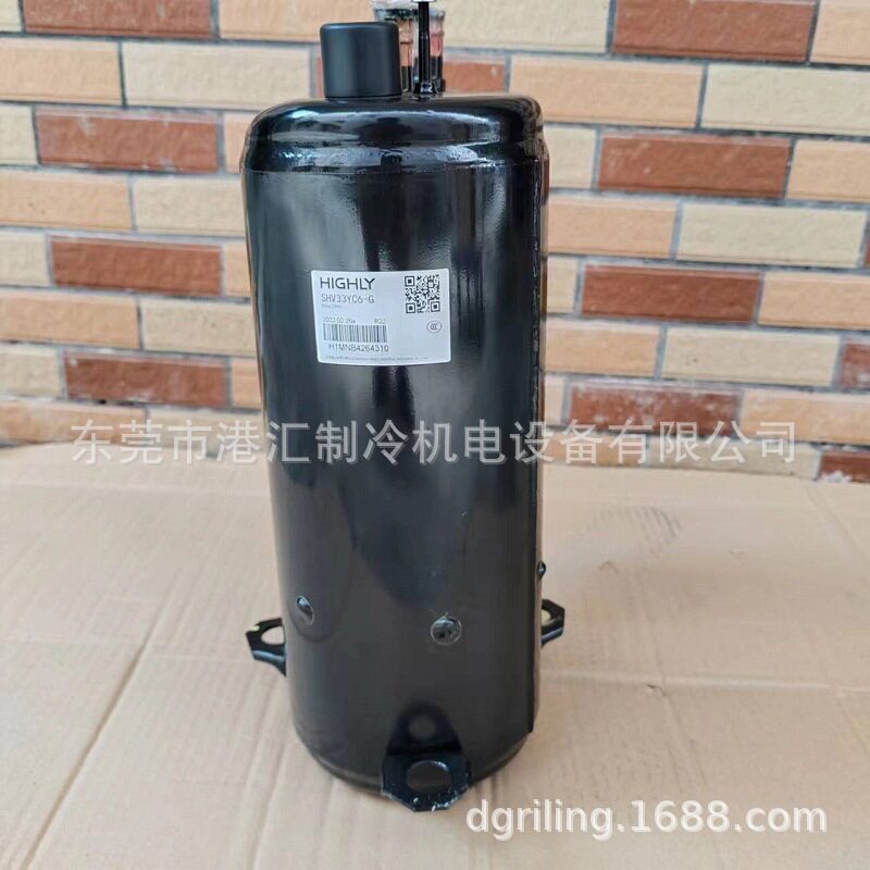 海立3匹转子空调制冷压缩机SHV33YC6-G图片