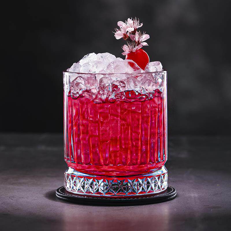 PS520004 土耳其进口帕莎帕琦 无铅玻璃刻花古典鸡尾酒杯威士忌杯