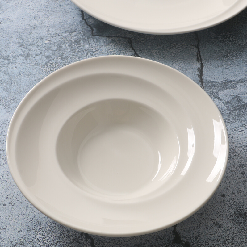 某牌原单】好看西餐具牛排盘【高端新骨瓷】意面碗陶瓷家用菜盘子