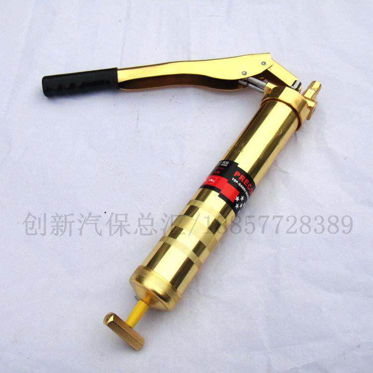 精品800cc黄油枪 800CC双泵双芯手动 压杆式黄油枪高压黄油枪