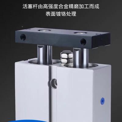 亚德客型TN10X10S TN16X20S TN20X30S TN25X40S TN32X50S双轴气缸