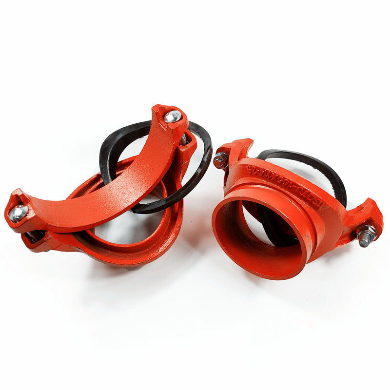 消防沟槽机械三通卡箍式机械三通机械三通支管沟槽连接消防管件