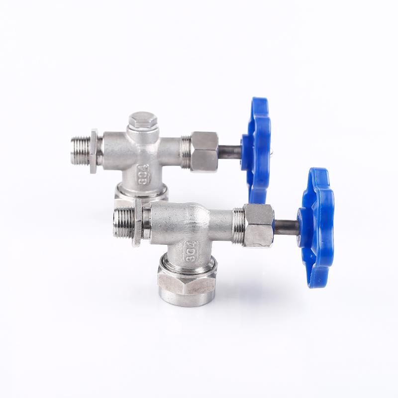 JX29W丝扣考克液位计304不锈钢针型截止阀考克水位计阀门4分DN15