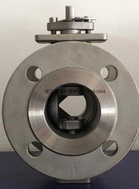 V型球阀耐磨硬密封调节阀高温手动电动气动VQ947H DN80 100 150 6