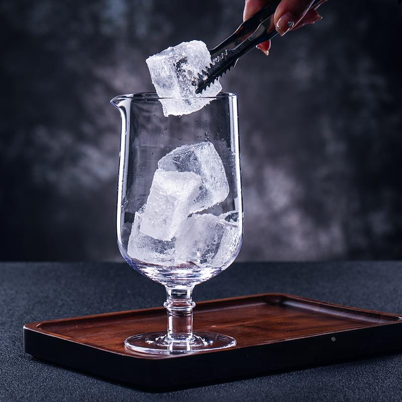 MG801 CRISON柯瑞森600ml高脚水晶调酒搅拌杯调酒器 鸡尾酒混合杯