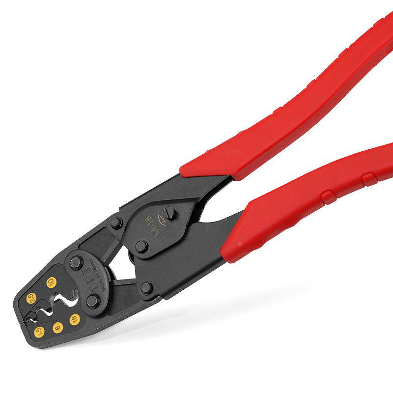 台湾OPT省力压接钳子KA-5/6/8/10多功能压线钳冷压端子钳绝缘端子