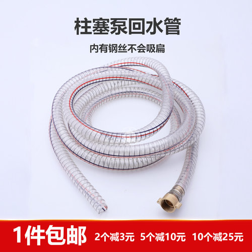 22-70型三缸柱塞泵回水管 打药机喷雾器回水管 园林高压泵卸压管