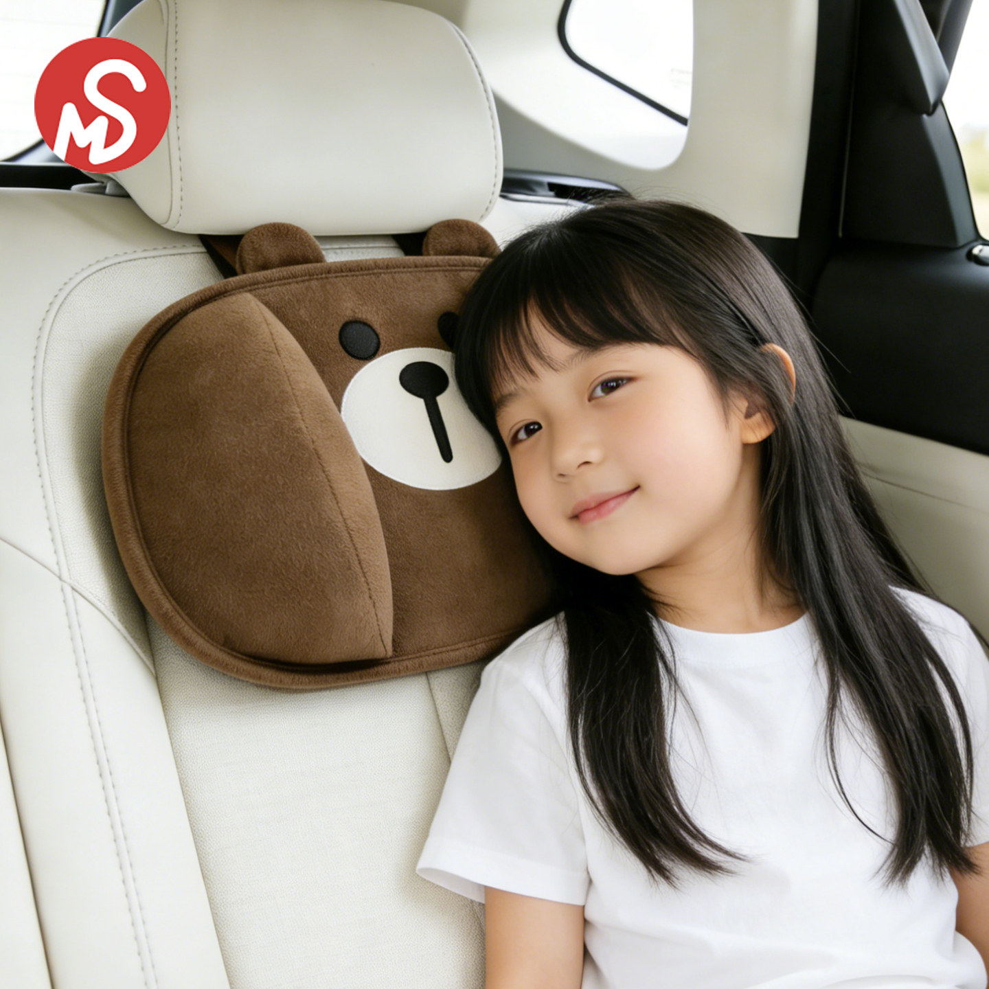 儿童车载睡觉神器汽车头枕小孩车内后排靠枕宝宝长途侧睡护颈枕头