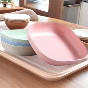 加深吐骨碟餐桌家用轻奢日式 麦德龙新款 可爱零食碟创意水果盘桌面
