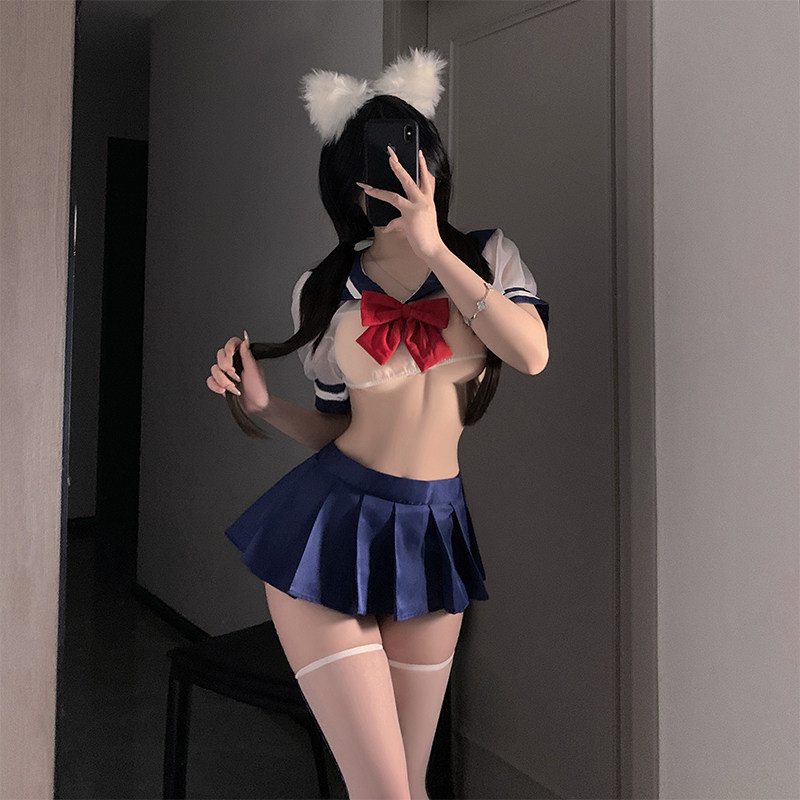 性感学生jk套装超短裙角色扮演cos纯欲学院风新款情调制服女,女士内衣/男士内衣/家居服,内衣配件,淘宝优惠券,粉丝福利购,淘宝优惠卷