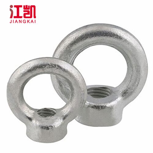 镀锌吊母吊环螺帽碳钢圆环螺丝母圆圈螺丝帽 M6M8M10M12M14M27M30