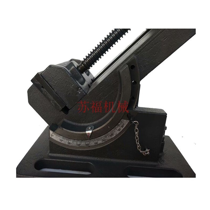 山东金丰钻床0-90度可倾平口钳QKD75-3寸导杆夹具4寸木工夹钳