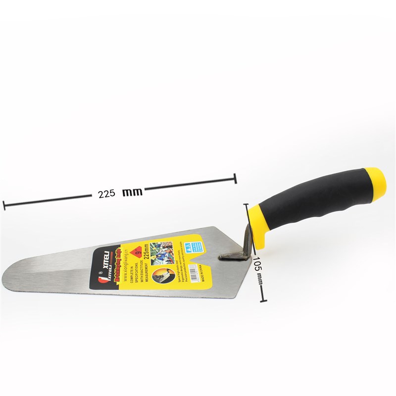 抹灰刀泥工抹子抹泥刀尖头圆头贴瓷砖工具批灰刀刮刀砌砖神器灰匙