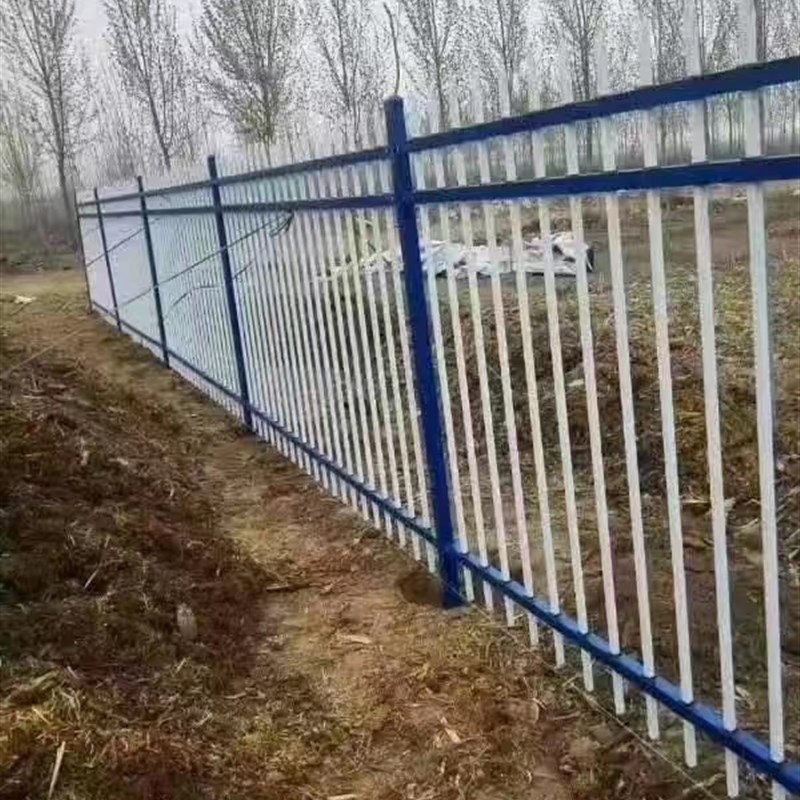 锌钢围墙护栏围栏铁艺栅栏户外农村院墙栏杆隔离栏庭院工厂防护栏