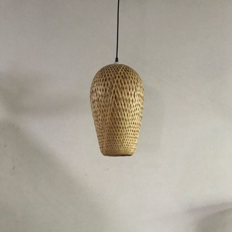 创意东南亚餐厅火锅店灯具个性茶楼竹灯田园风格竹丝竹篾装饰吊灯